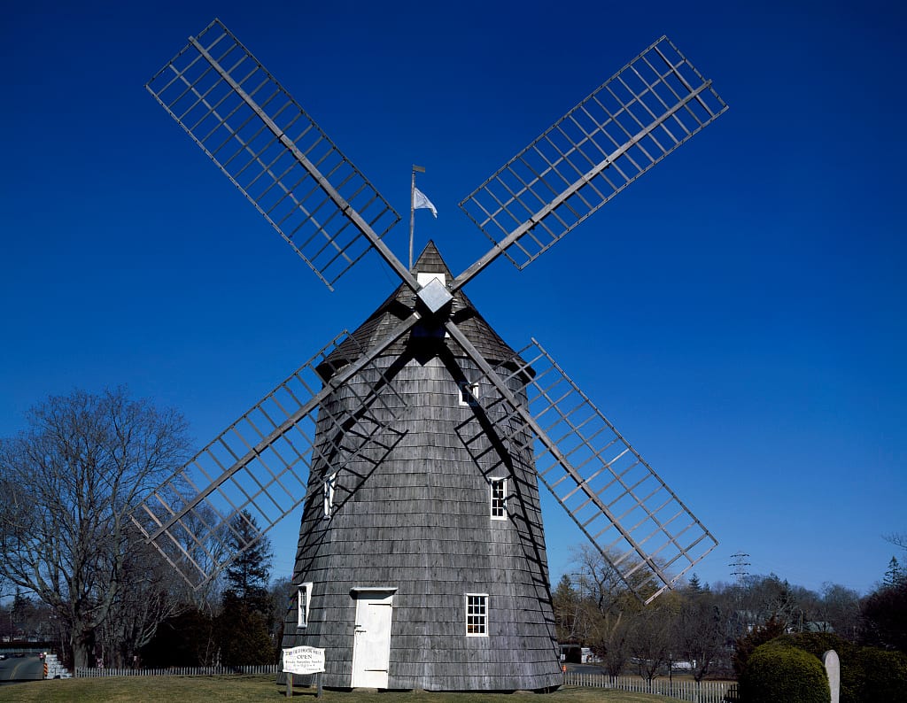 Old Hook Mill in East Hampton on Long Island